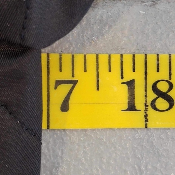 Burberry Quilted Field Coat Black Nova Check Button Front Womens XS Youth 12 - Picture 15 of 16